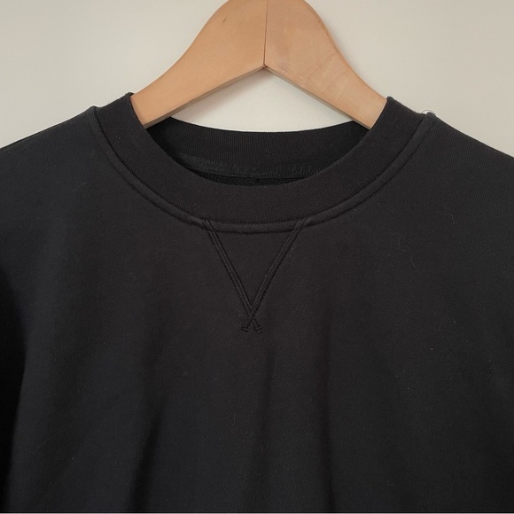 Lululemon All Yours Crew *Fleece Black Size Small - Picture 7 of 10